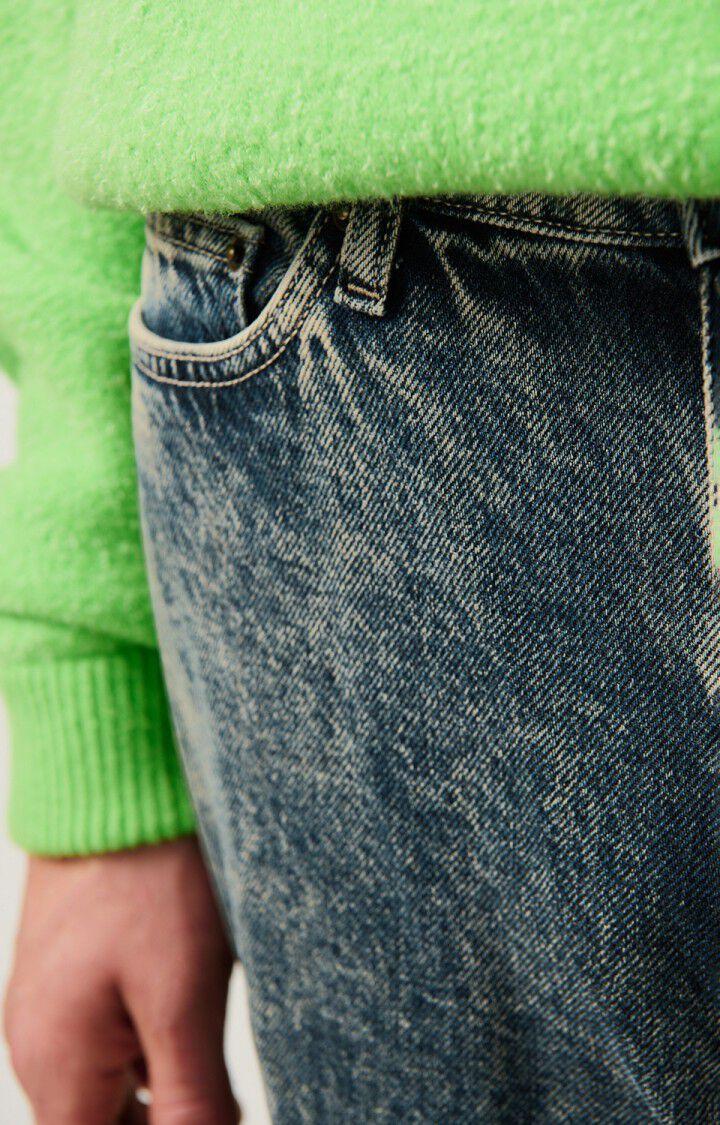 American Vintage Jean Droit Homme Joybird - DIRTY VINTAGE Bleu - E25