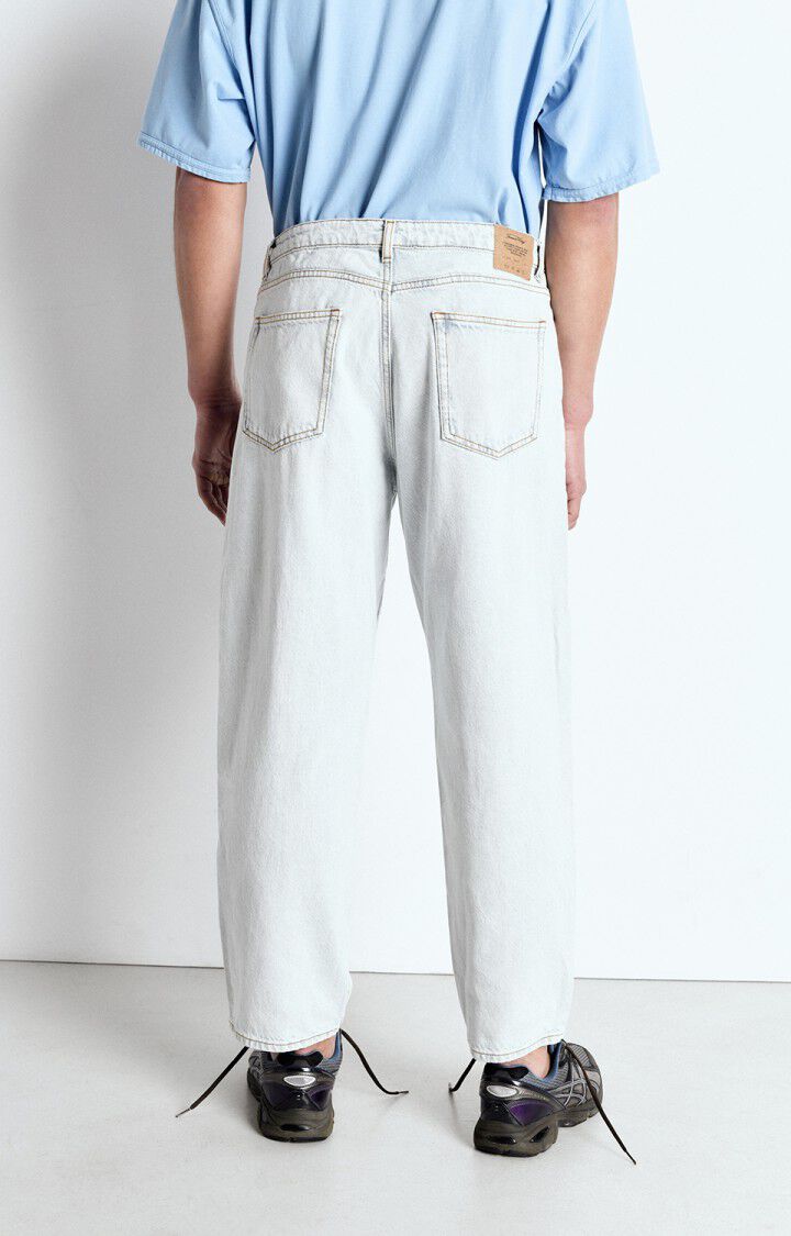 American Vintage Jean Droit Homme Joybird - WINTER BLEACHED Bleu - E25