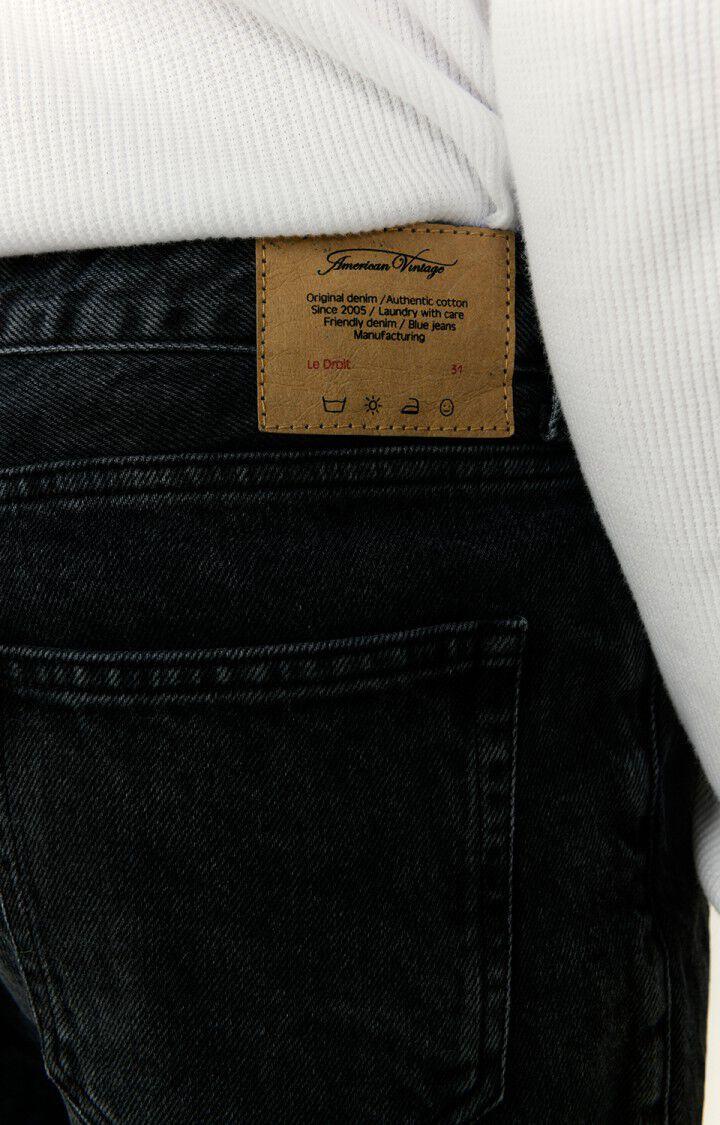 American Vintage Jean Droit Homme Yopday - BLACK Noir - H22