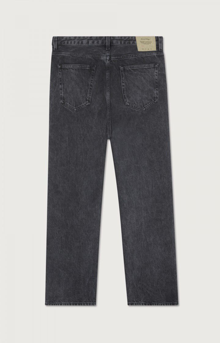 American Vintage Jean Droit Homme Yopday - BLACK Noir - H22B