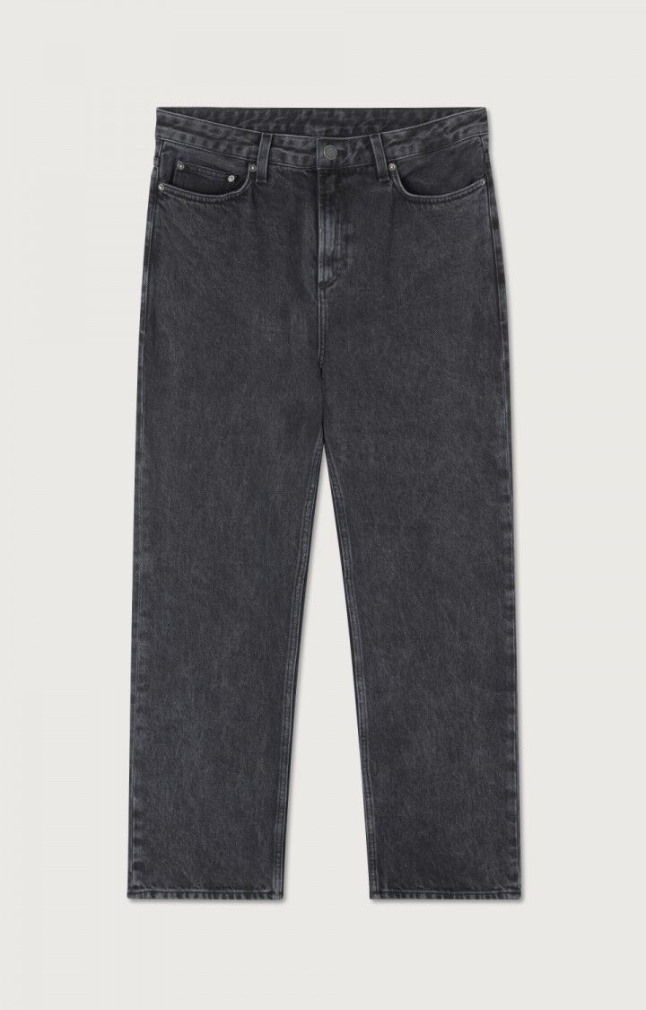american vintage Jean droit homme Yopday - BLACK Noir - H22B