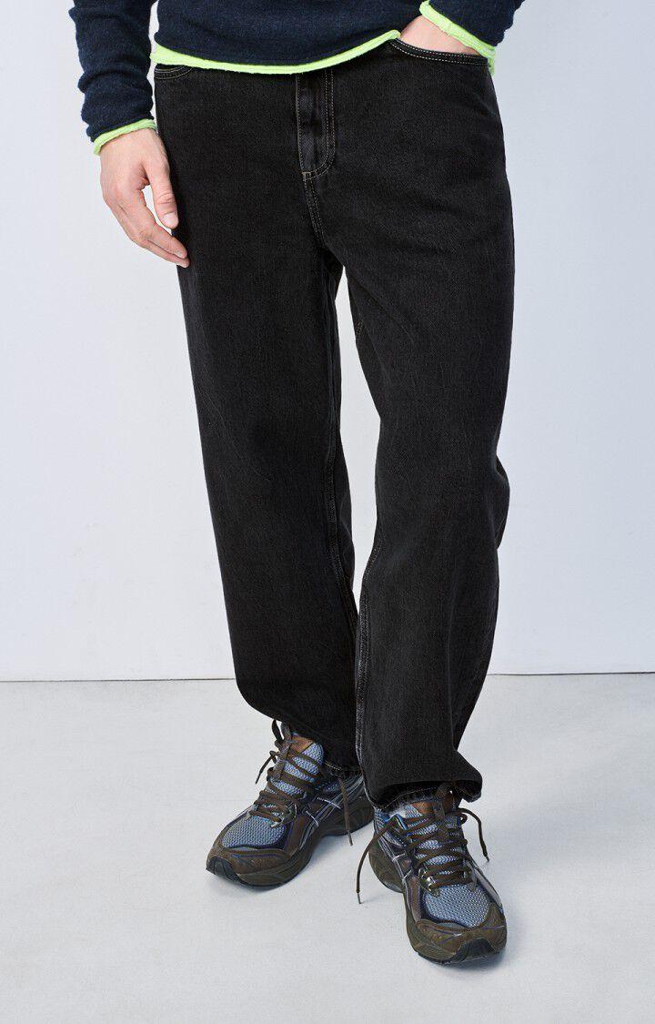 american vintage Jean droit homme Yopday - BLACK VINTAGE Noir - E25