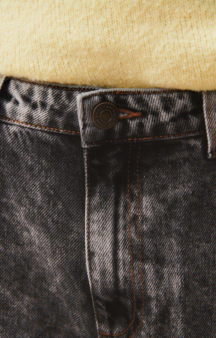 American Vintage Jean Droit Homme Yopday - SNOW BLACK Gris - E24