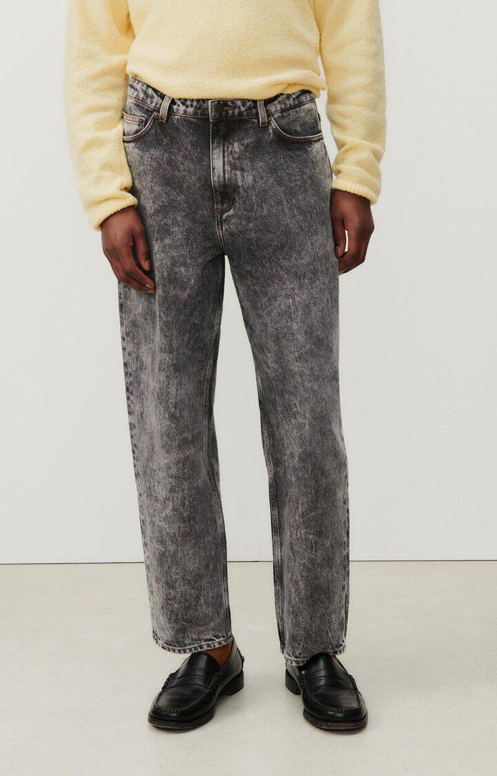 american vintage Jean droit homme Yopday - SNOW BLACK Gris - E24