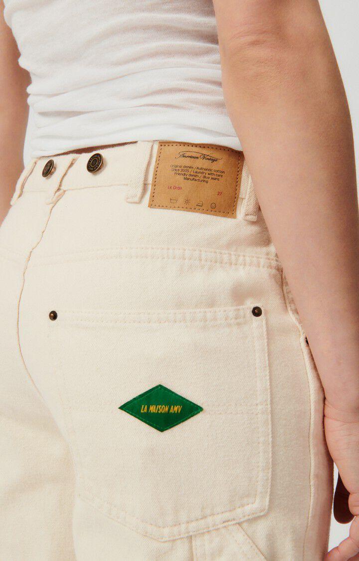 American Vintage Jean Droit Worker Femme Spywood - ECRU Beige - H23