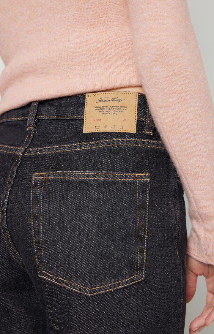 American Vintage Jean Femme Blinewood - DARK BLACK Noir - H21