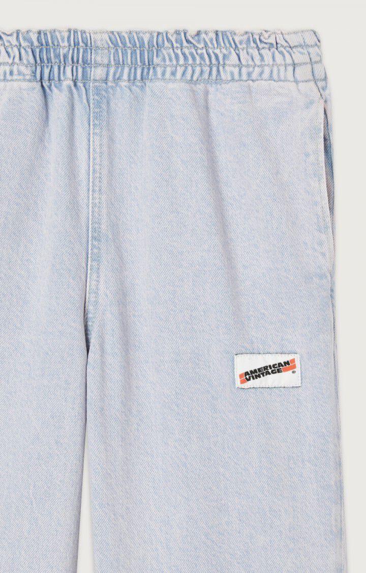 American Vintage Jean Femme Joybird - SURTEINTURE PARME Bleu - H22B