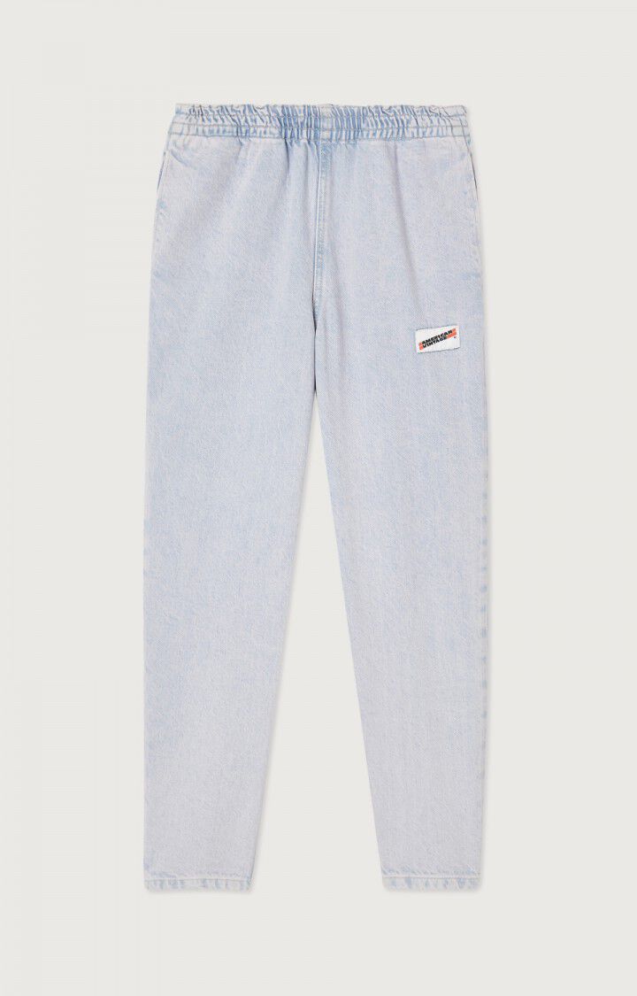 american vintage Jean femme Joybird - SURTEINTURE PARME Bleu - H22B