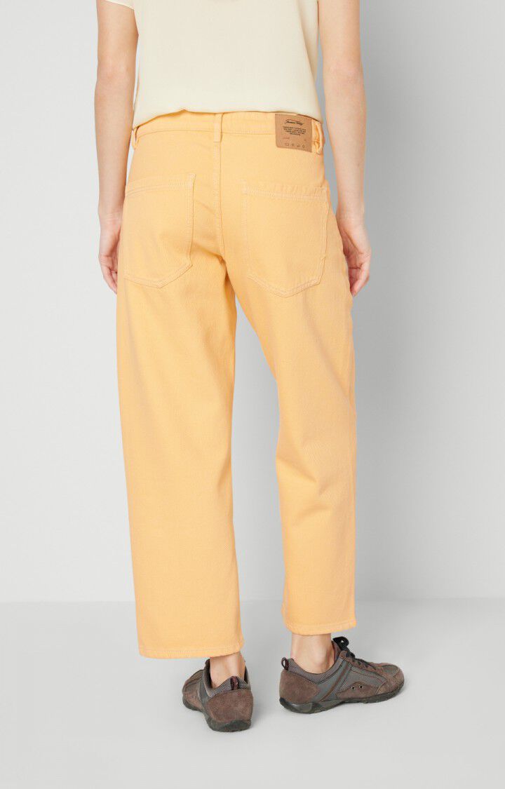 American Vintage Jean Femme Tineborow - SUNSET VINTAGE Jaune - E21