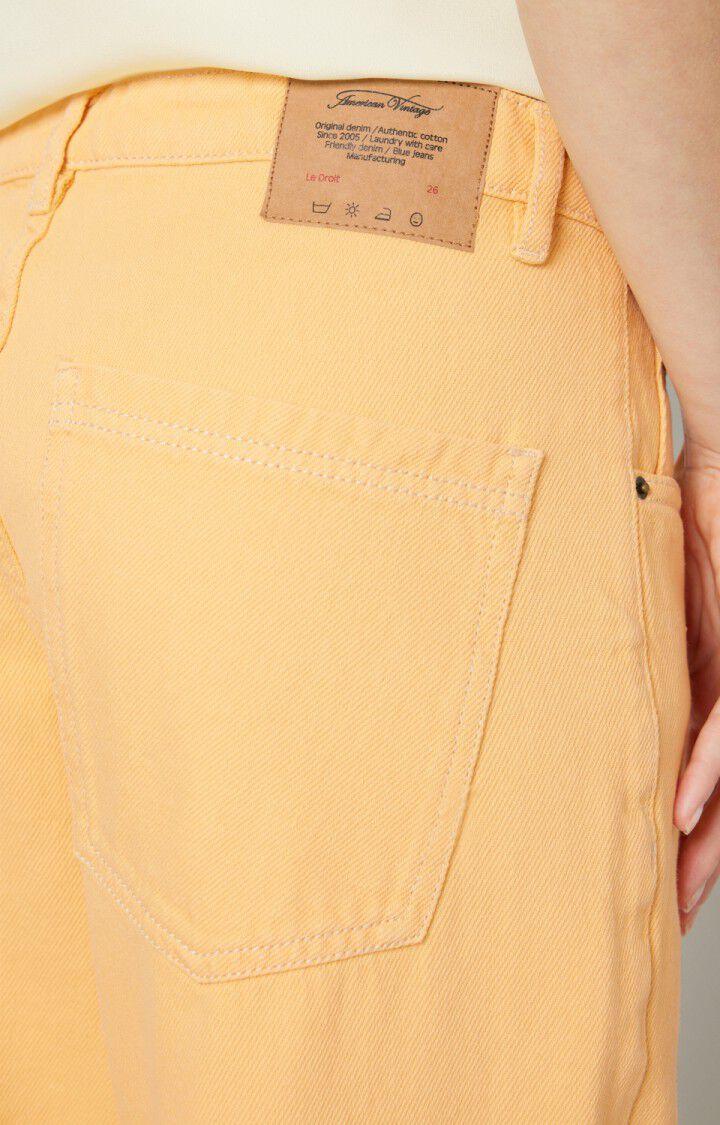 American Vintage Jean Femme Tineborow - SUNSET VINTAGE Jaune - E21