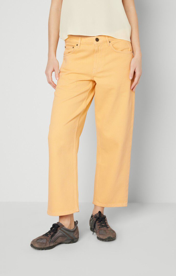 american vintage Jean femme Tineborow - SUNSET VINTAGE Jaune - E21