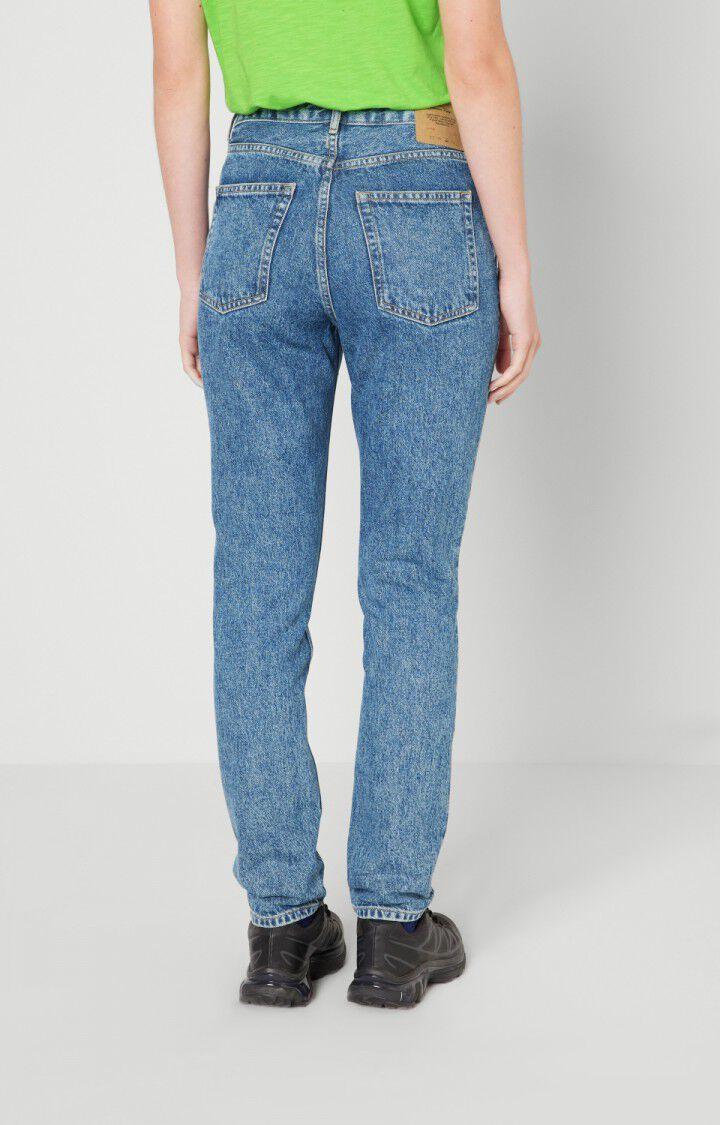 American Vintage Jean Fitté Femme Ivagood - BLUE STONE Bleu - H22