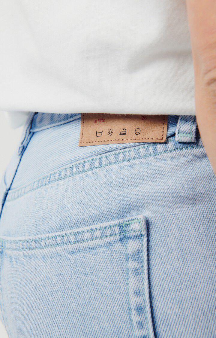 American Vintage Jean Fitté Femme Joybird - BLEACHED Bleu - E23