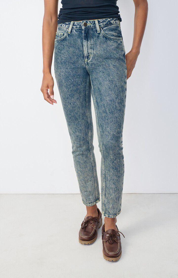 american vintage Jean fitté femme Joybird - DIRTY Bleu - E25