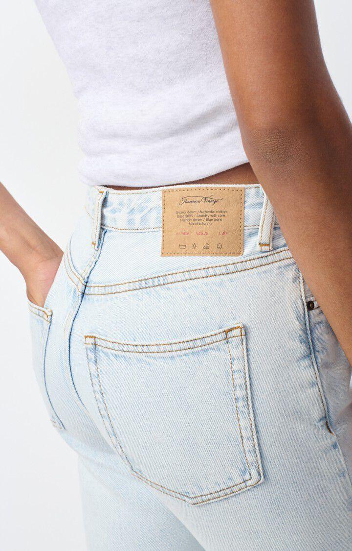 American Vintage Jean Fitté Femme Joybird - WINTER BLEACHED Bleu - E25