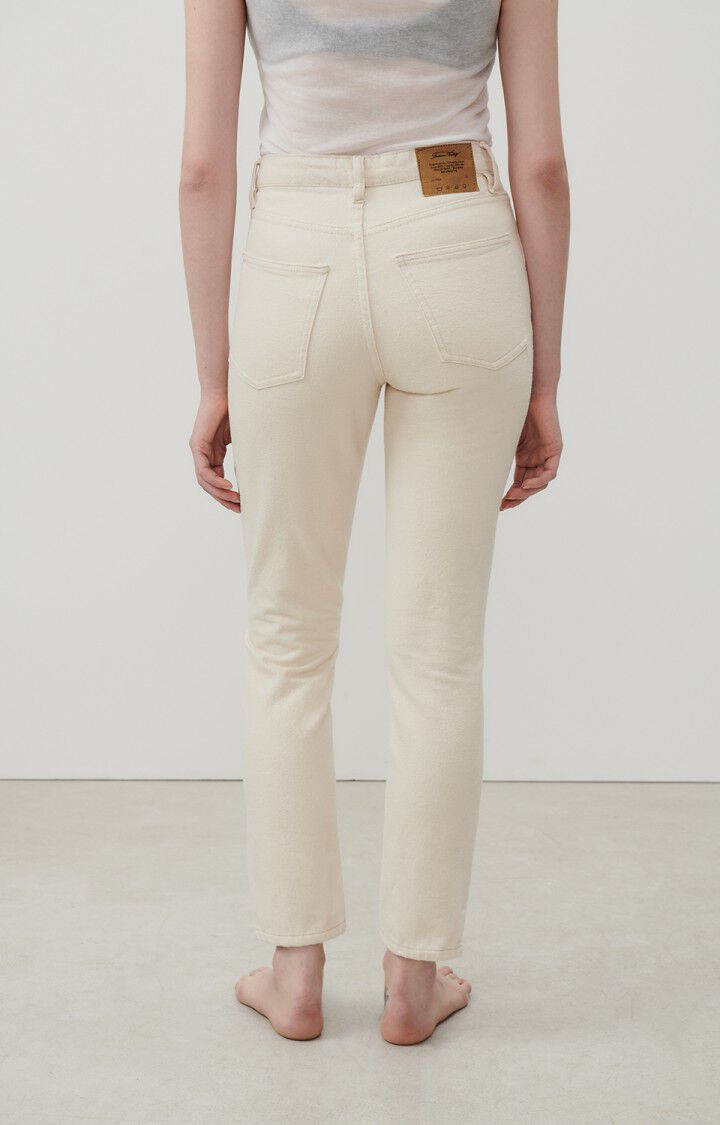 American Vintage Jean Fitté Femme Spywood - ECRU Beige - E24