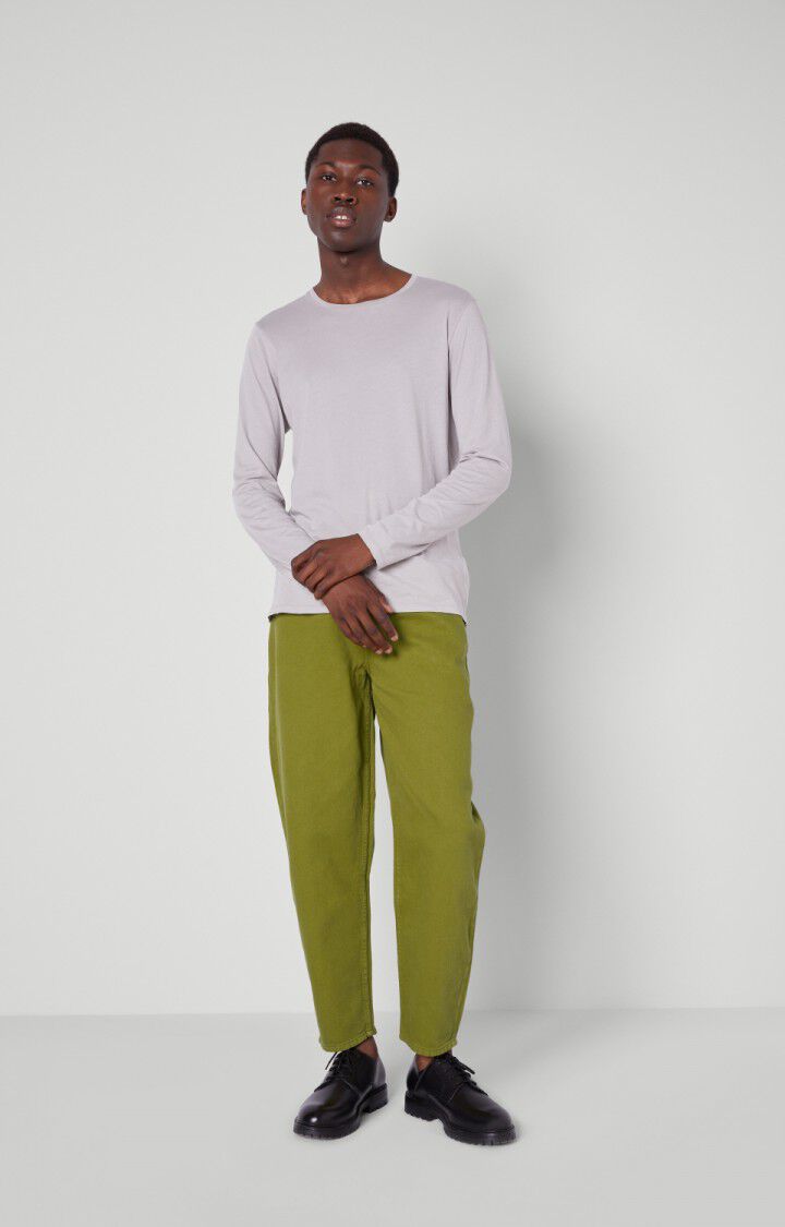 American Vintage Jean Homme Tineborow - ARMY Vert - E21