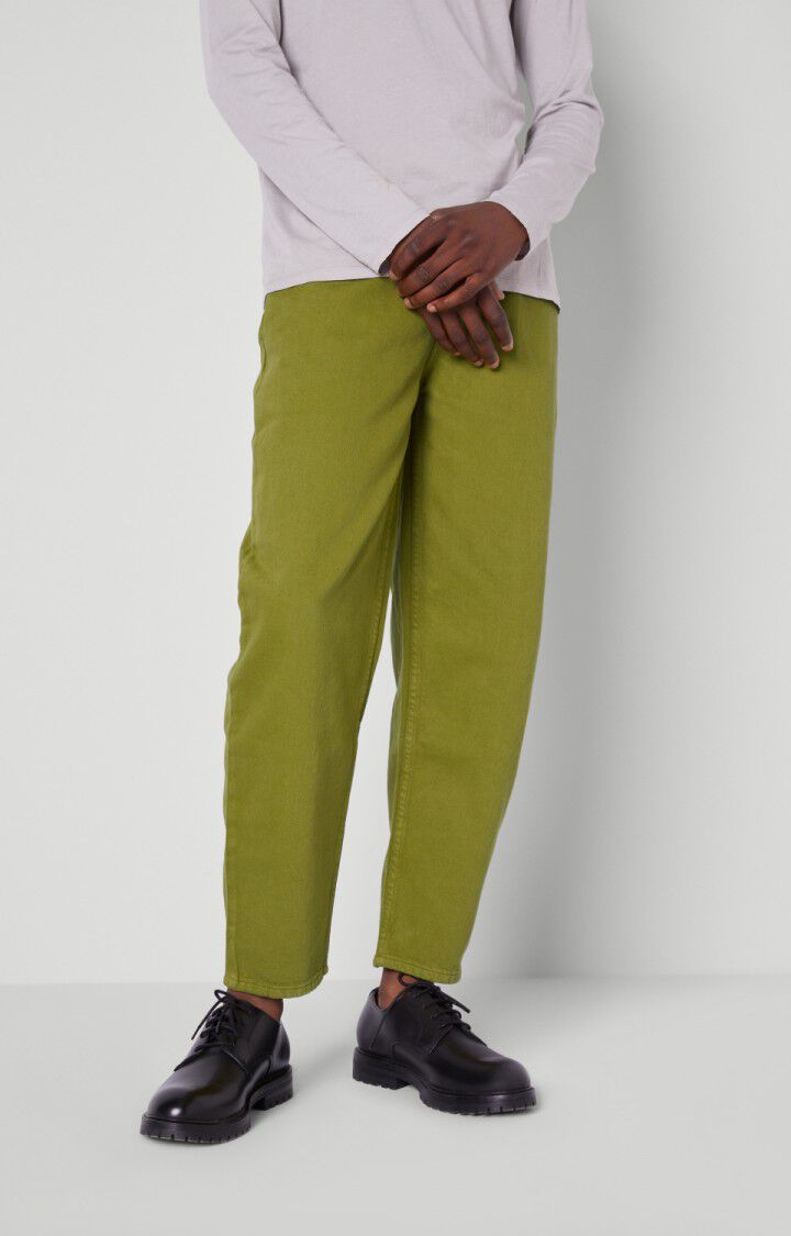 american vintage Jean homme Tineborow - ARMY Vert - E21