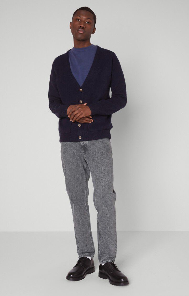 American Vintage Jean Homme Tizanie - GRIS POIVRE ET SEL Gris - H21