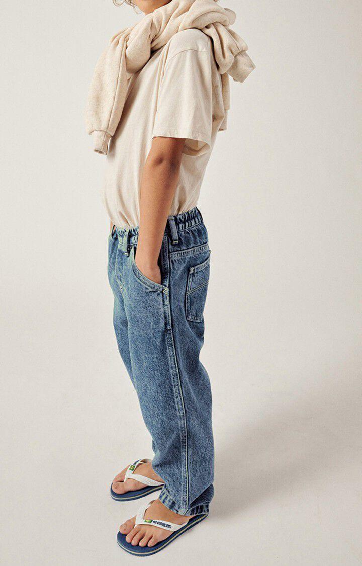 American Vintage Jean Worker Enfant Joybird - DIRTY Bleu - E24
