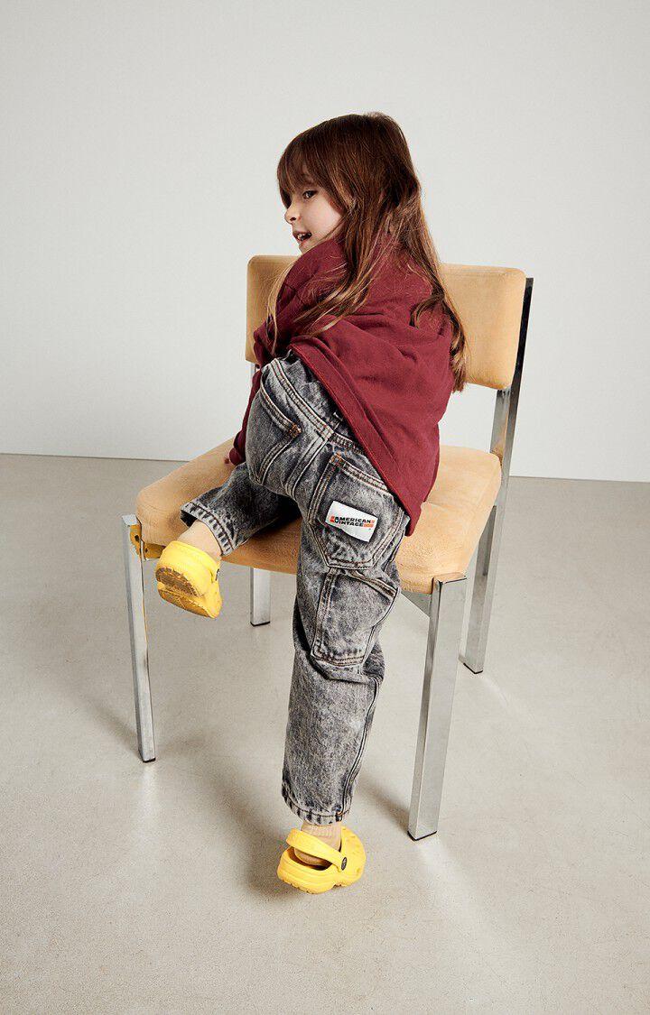 American Vintage Jean Worker Enfant Yopday - SNOW BLACK Gris - E24