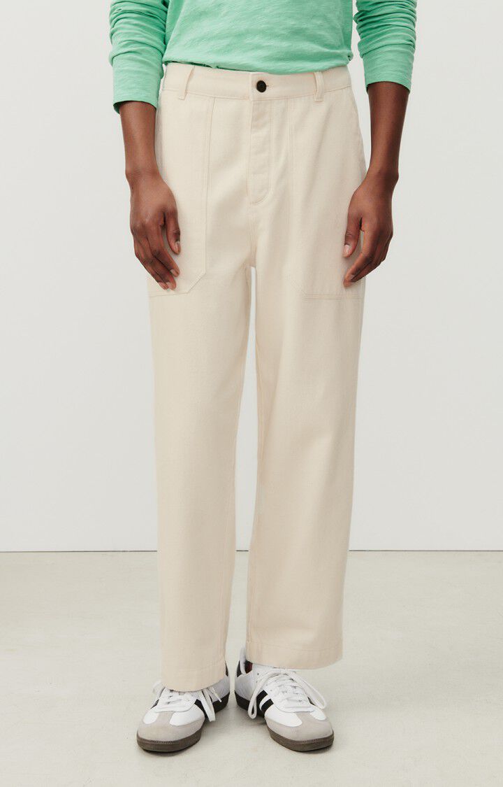 american vintage Jean worker homme Spywood - ECRU Beige - E24