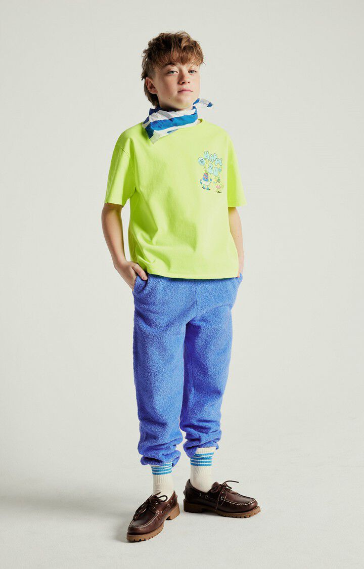 american vintage Jogging enfant Bobypark - AZURITE Bleu - E25