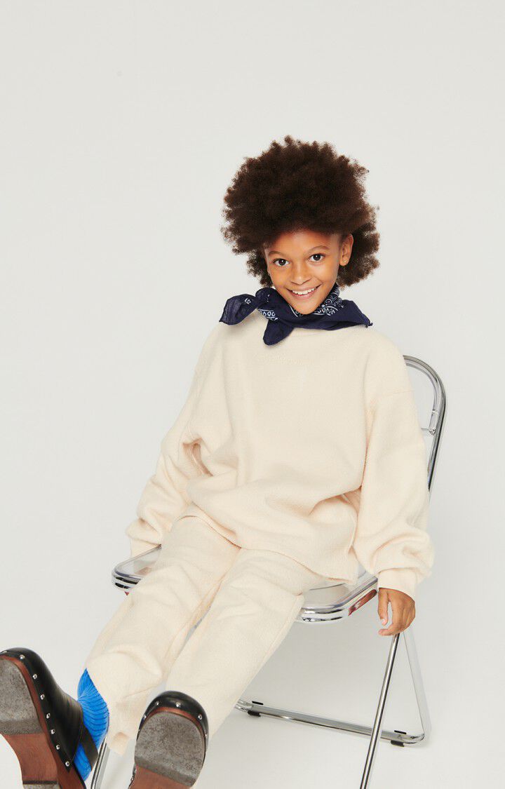 American Vintage Jogging Enfant Bobypark - ECRU Beige - E25