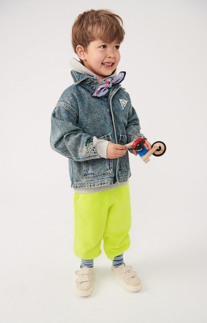 American Vintage Jogging Enfant Bobypark - JAUNE FLUO Jaune - H24