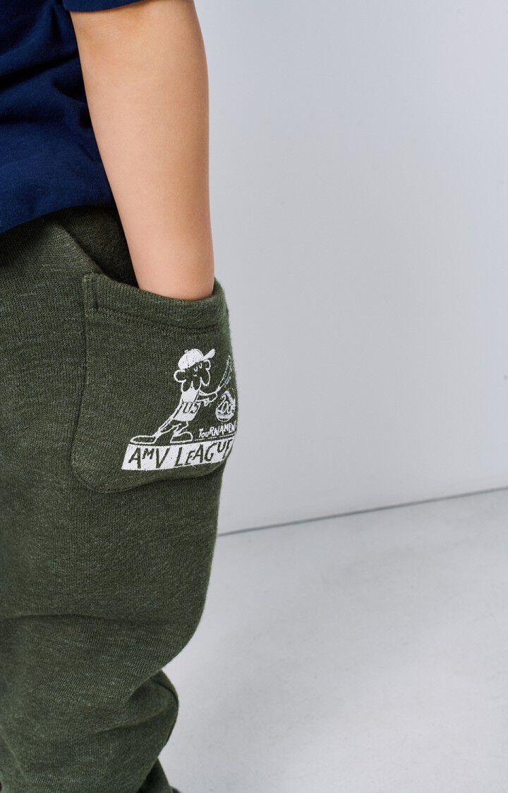 American Vintage Jogging Enfant Doven - ALGUE SURTEINT Vert - H24