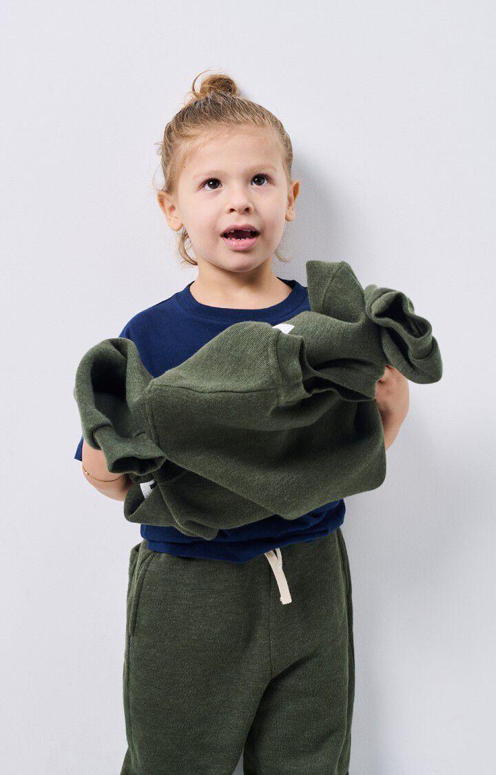 American Vintage Jogging Enfant Doven - ALGUE SURTEINT Vert - H24