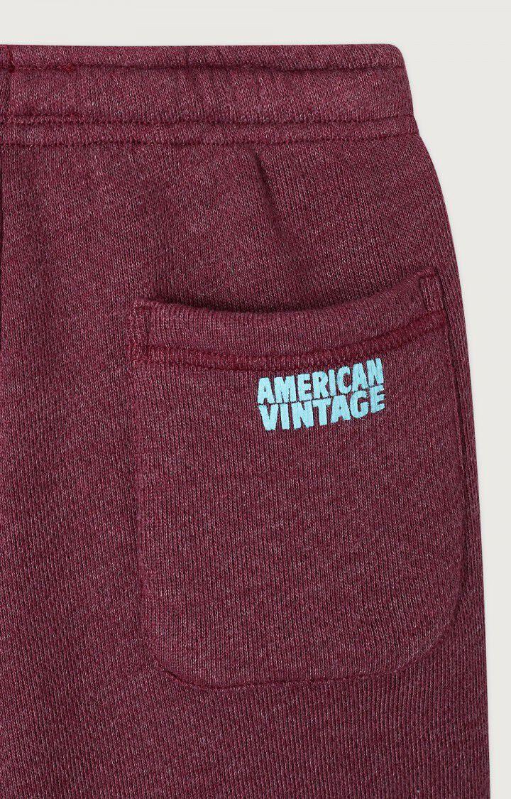 American Vintage Jogging Enfant Doven - BORDEAUX SURTEINT Rouge - E25
