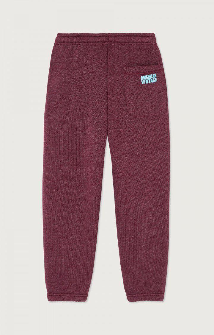 American Vintage Jogging Enfant Doven - BORDEAUX SURTEINT Rouge - E25
