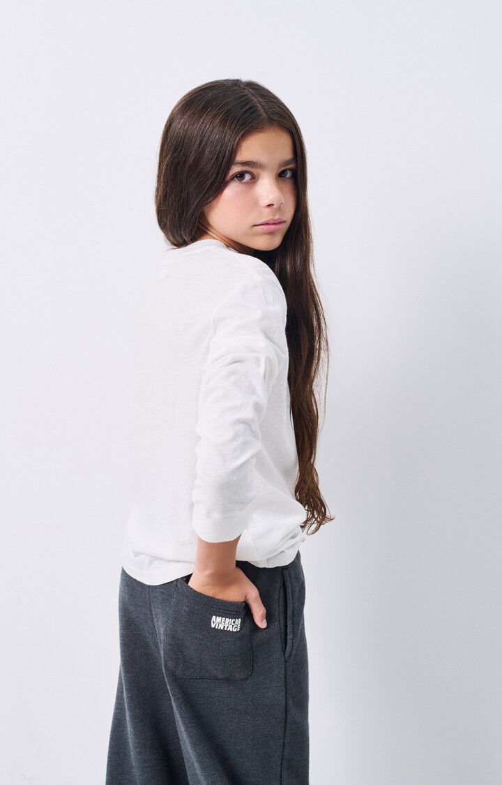 American Vintage Jogging Enfant Doven - CARBONE SURTEINT Noir - E25