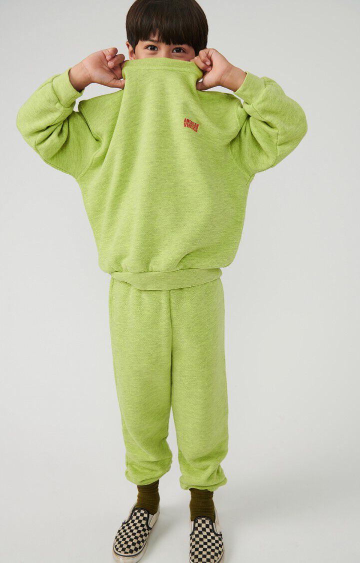 American Vintage Jogging Enfant Doven - JAUNE FLUO SURTEINT Jaune - H24