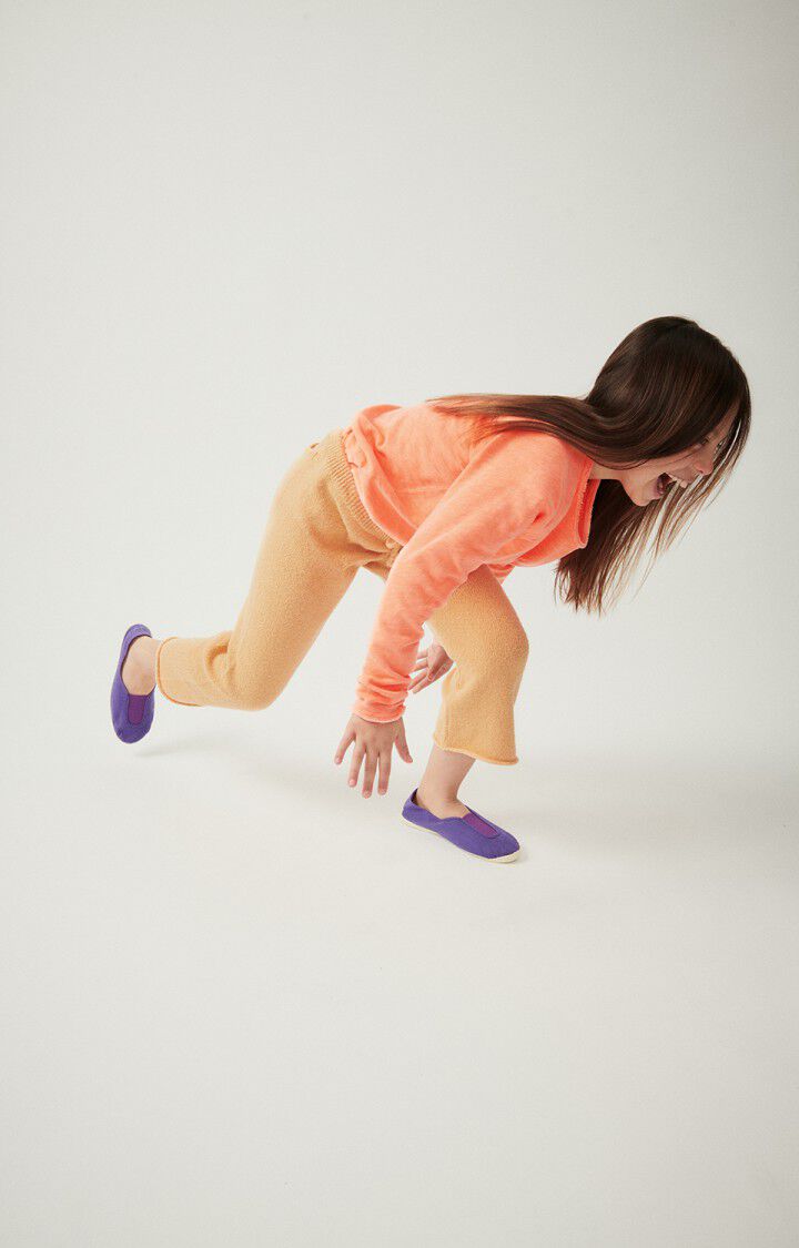 american vintage Jogging enfant Dylbay - NOISETTE Marron - E24