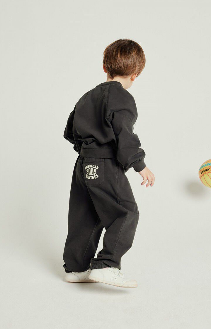 American Vintage Jogging Enfant Fazy - ACIER VINTAGE Gris - E25