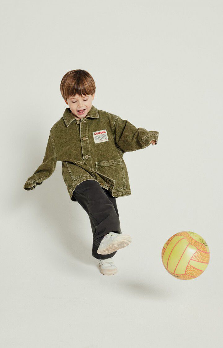 American Vintage Jogging Enfant Fazy - ACIER VINTAGE Gris - E25