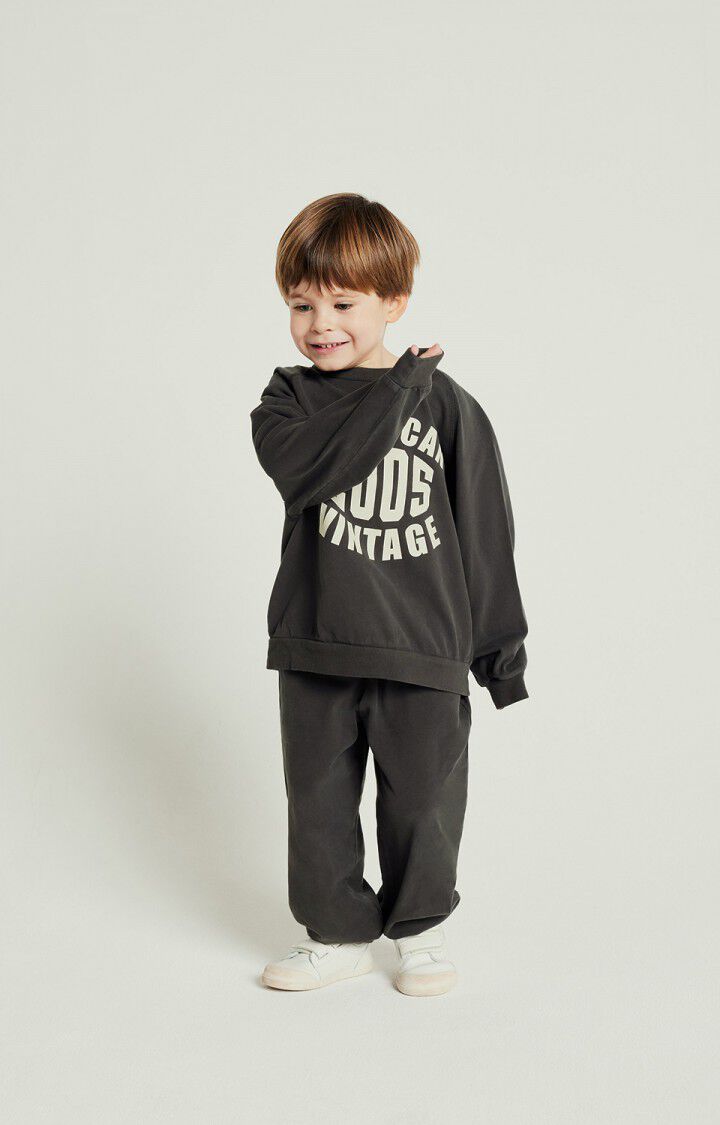 american vintage Jogging enfant Fazy - ACIER VINTAGE Gris - E25