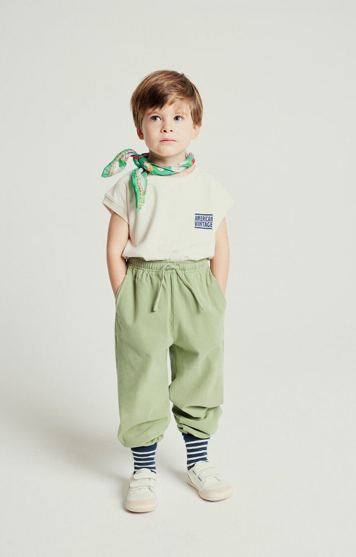 american vintage Jogging enfant Fazy - RIVE VINTAGE Vert - E25