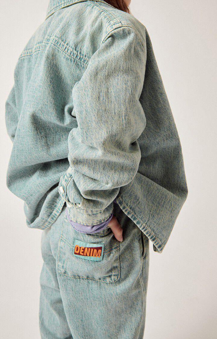 American Vintage Jogging Enfant Fybee - DIRTY BEIGE Bleu - E24