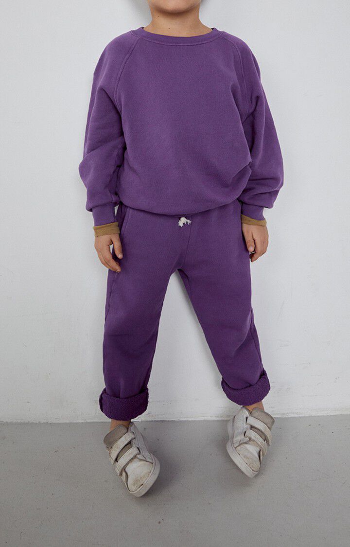 american vintage Jogging enfant Izubird - AUBERGINE VINTAGE Violet - E23