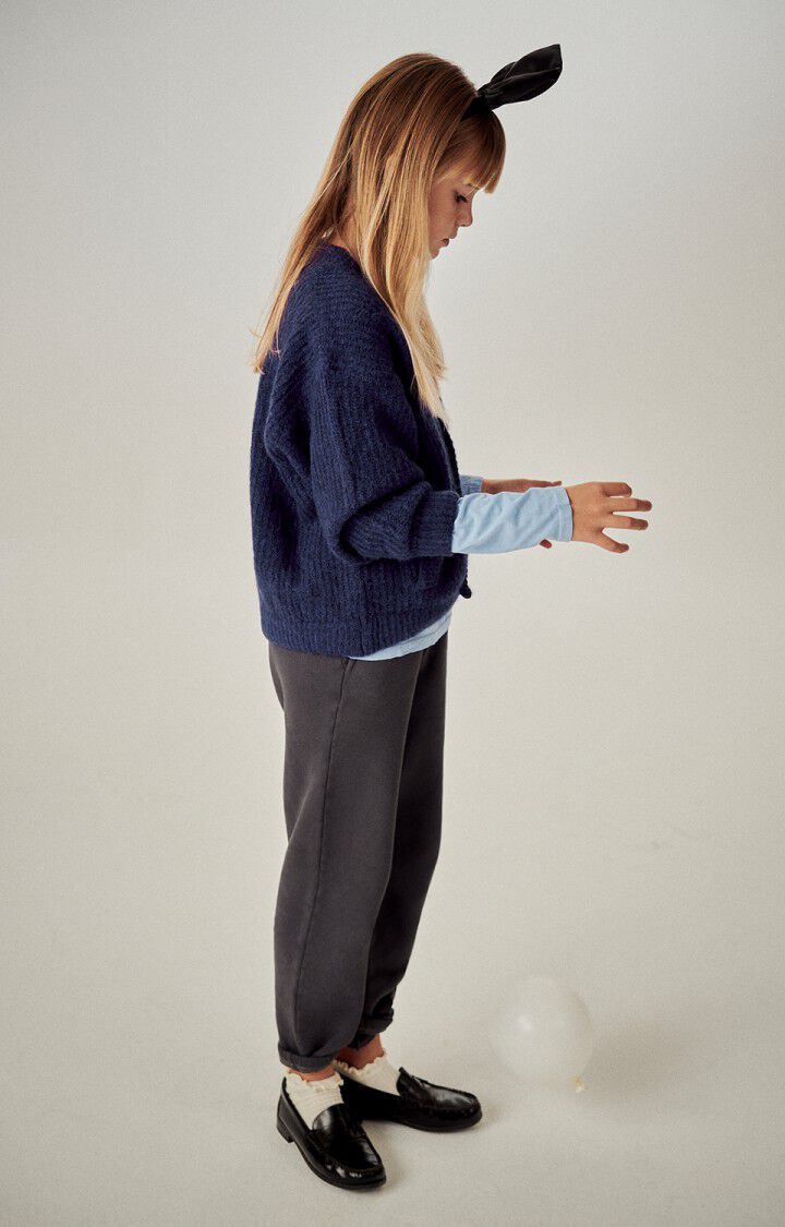 American Vintage Jogging Enfant Izubird - CARBONE VINTAGE Noir - H23