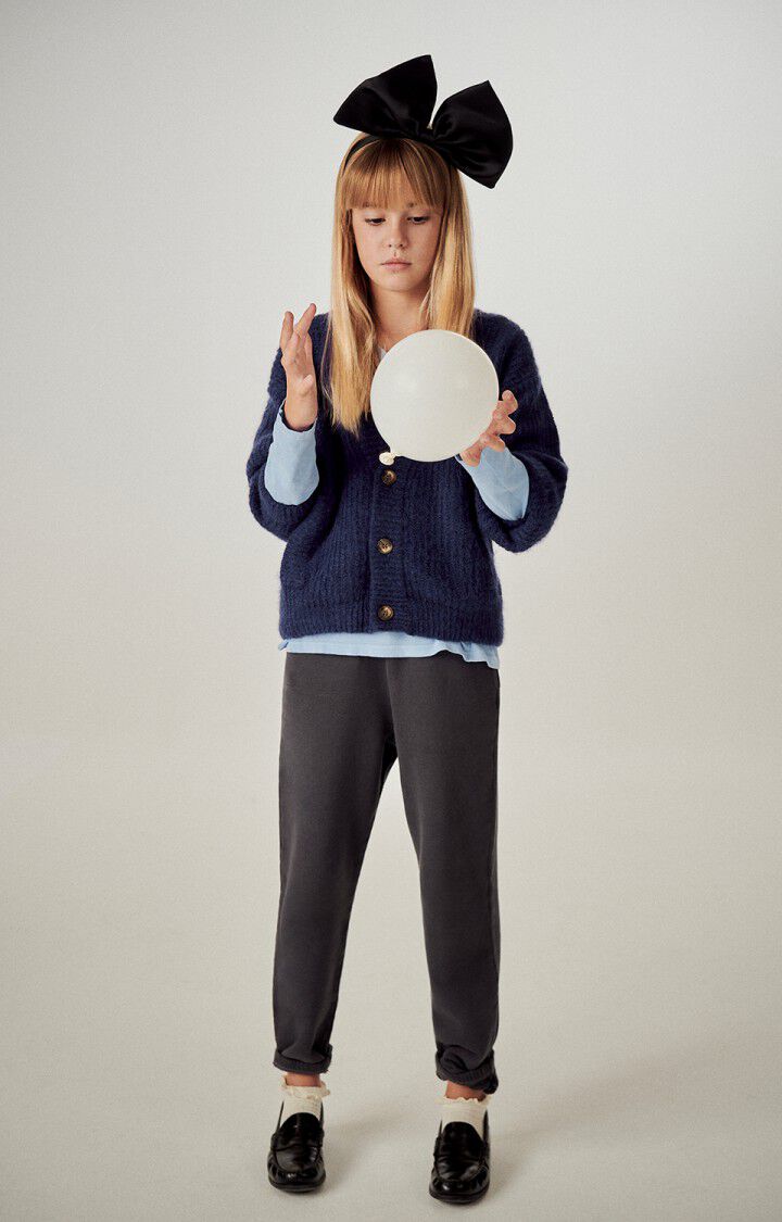 american vintage Jogging enfant Izubird - CARBONE VINTAGE Noir - H23