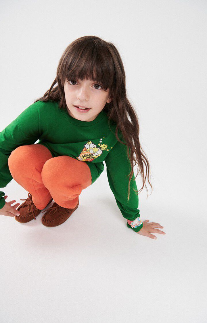 American Vintage Jogging Enfant Izubird - FEU FLUO Orange - H24