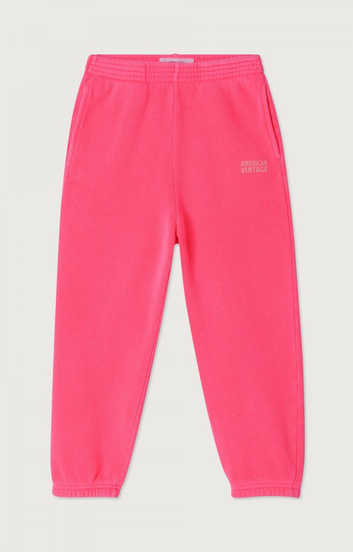 American Vintage Jogging Enfant Izubird - HORTENSIA FLUO Rose - E25
