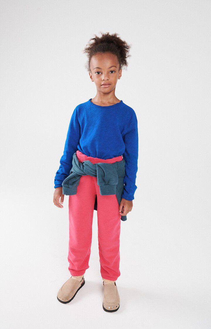 american vintage Jogging enfant Izubird - HORTENSIA FLUO Rose - E25