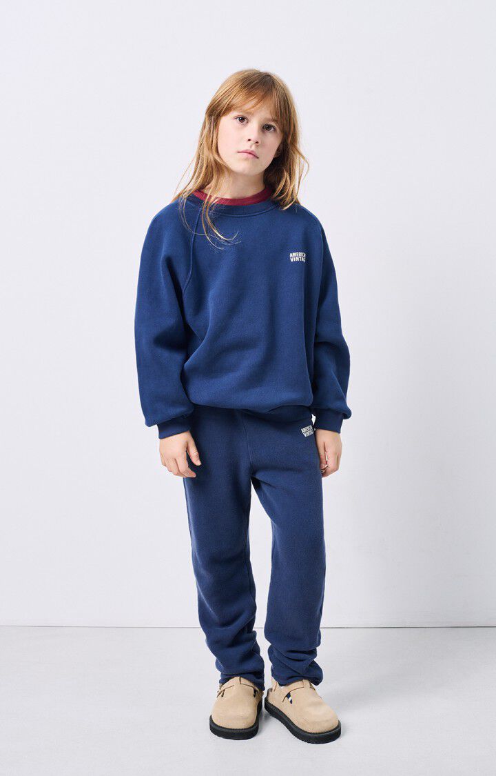 American Vintage Jogging Enfant Izubird - NAVY VINTAGE Bleu - E25