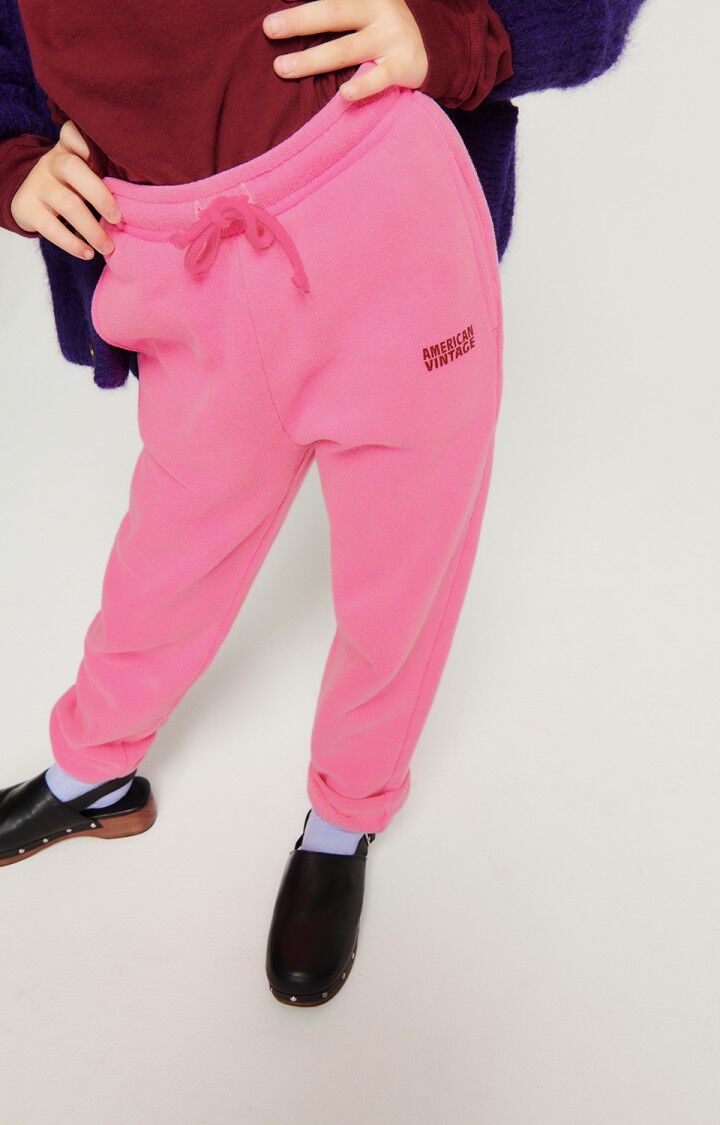American Vintage Jogging Enfant Izubird - ROSE FLUO Rose - E25