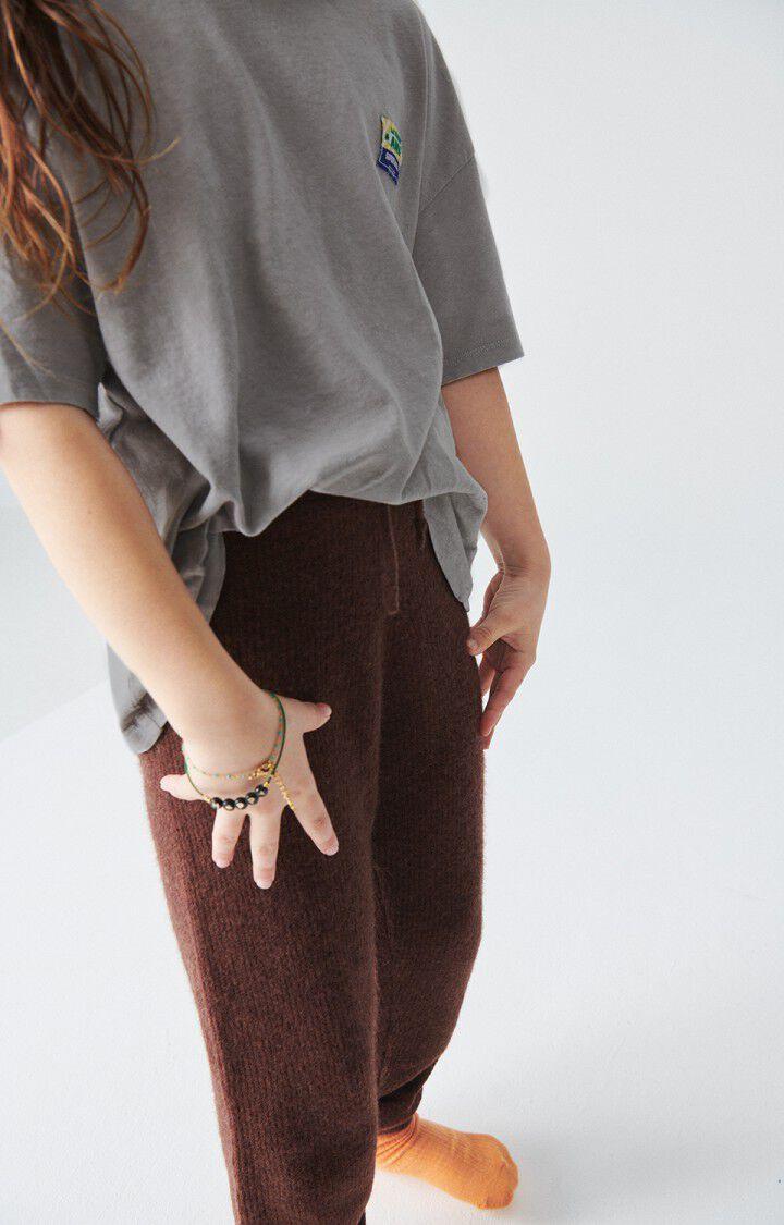 American Vintage Jogging Enfant Razpark - CHATAIGNE CHINE Marron - E23